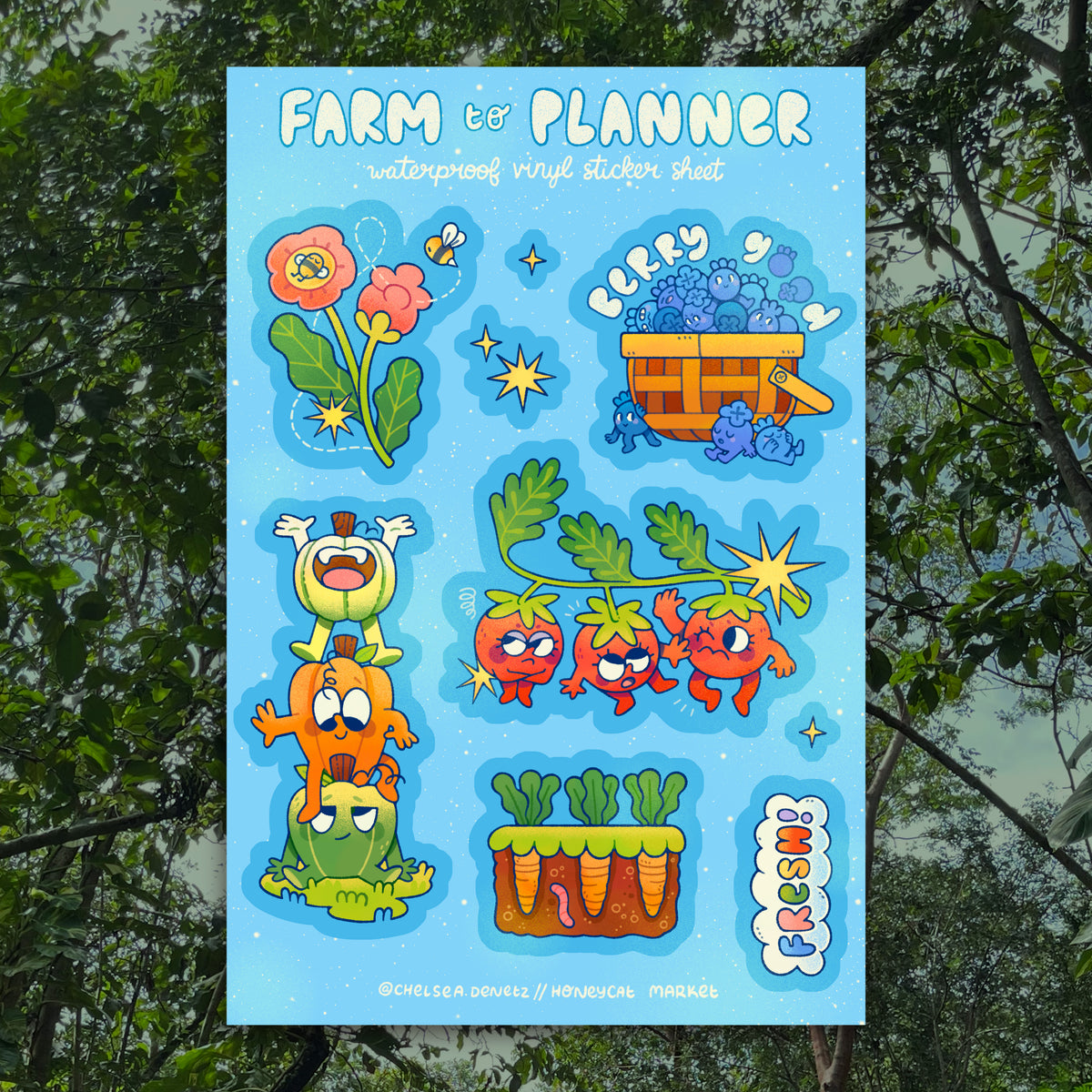 Farm to Planner ✿ Sticker Sheet