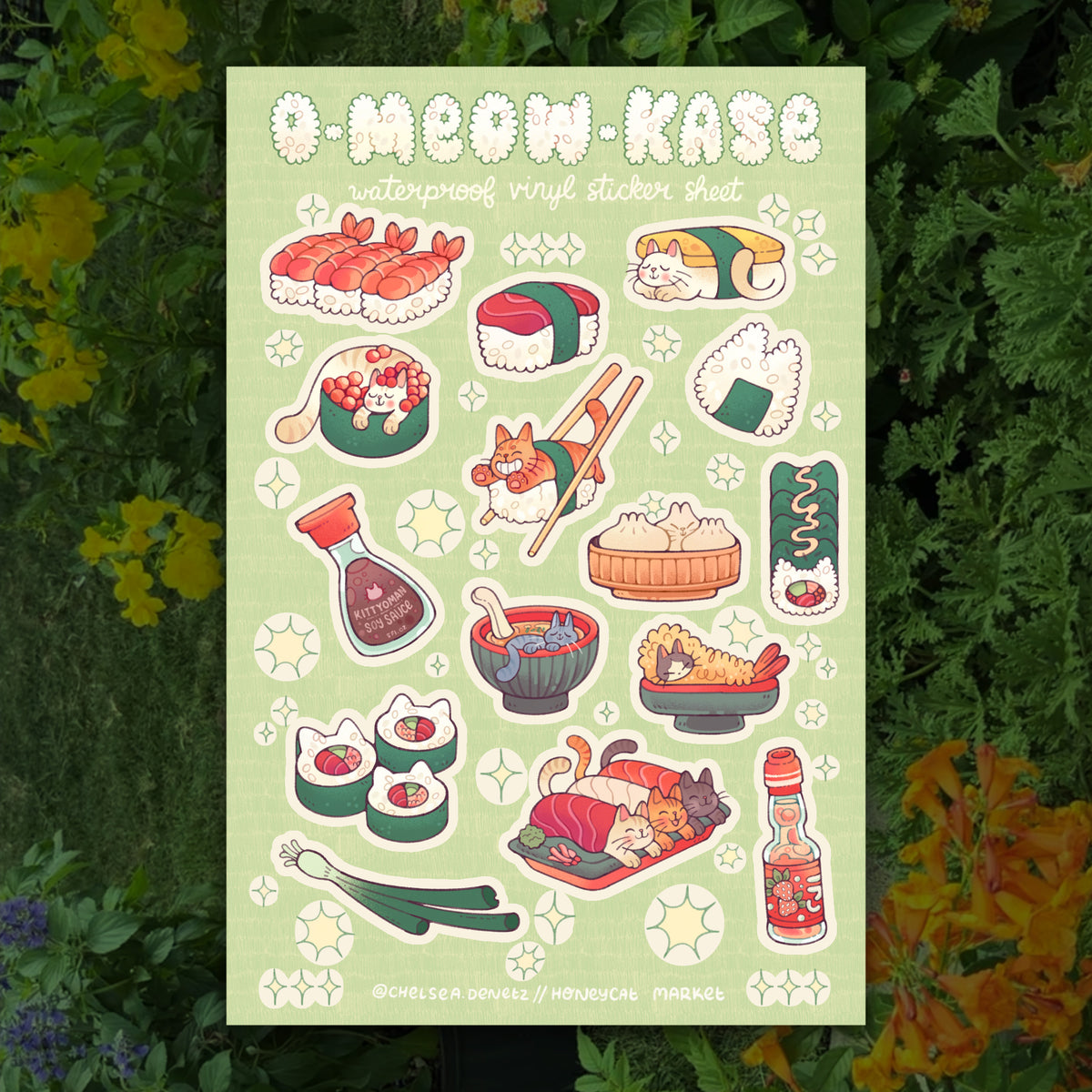 O-Meow_Kase ✿ Sticker Sheet