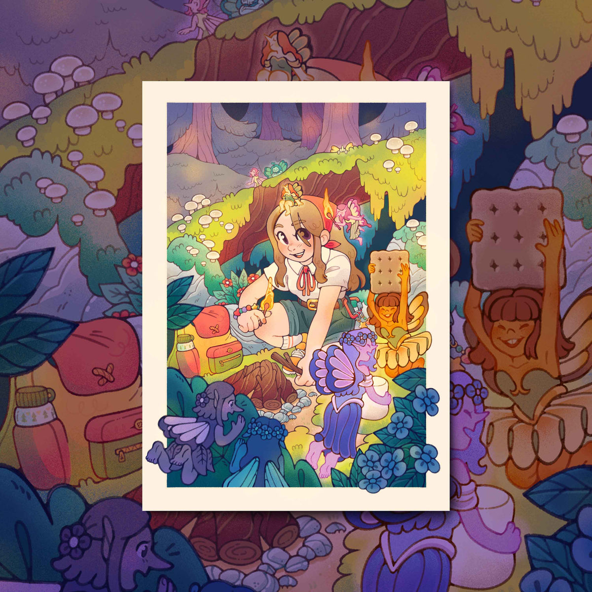 Campfire Helpers ✿ Print