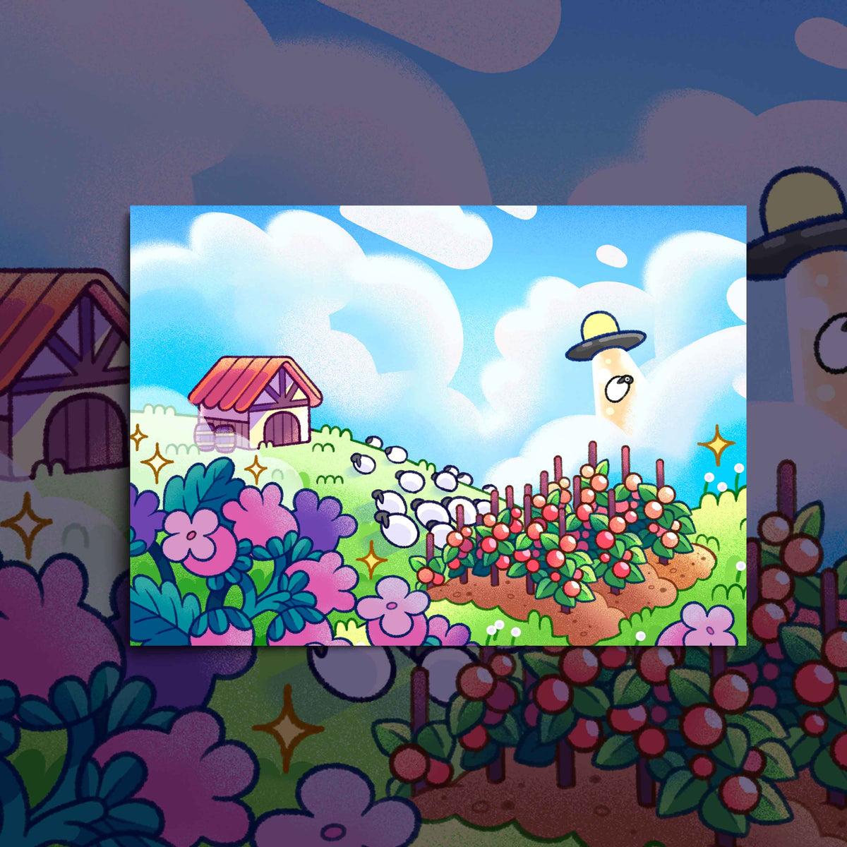 Alien Farmers ✿ Print