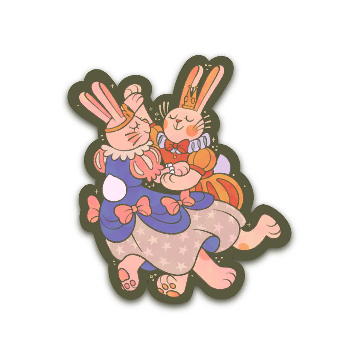 Dancing Bunnies ✿ Sticker