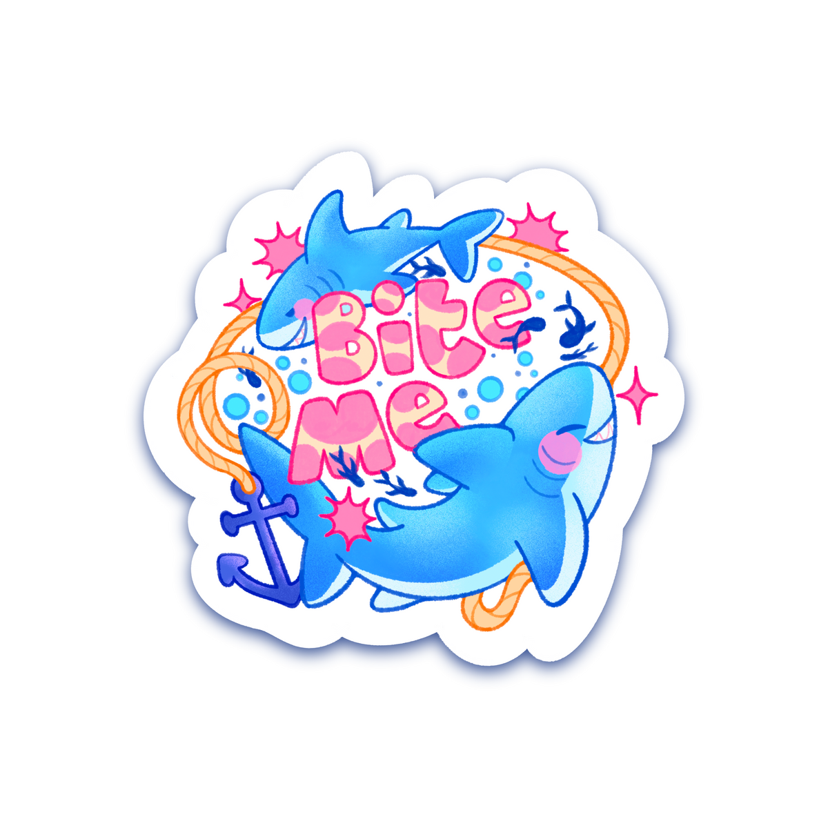 Bite Me ✿ Sticker