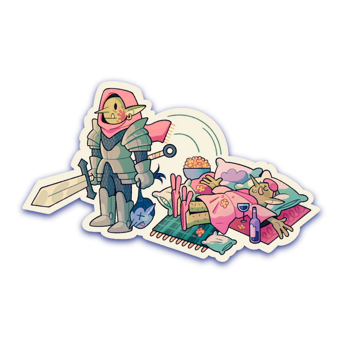 Sleepy Goblins ✿ Sticker