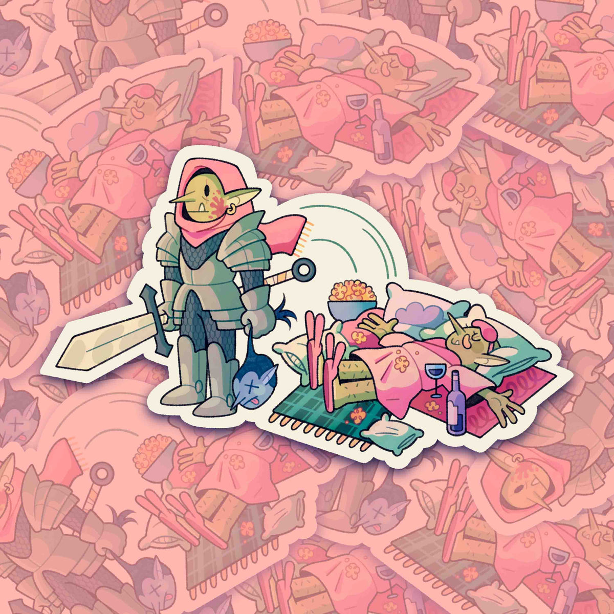 Sleepy Goblins ✿ Sticker