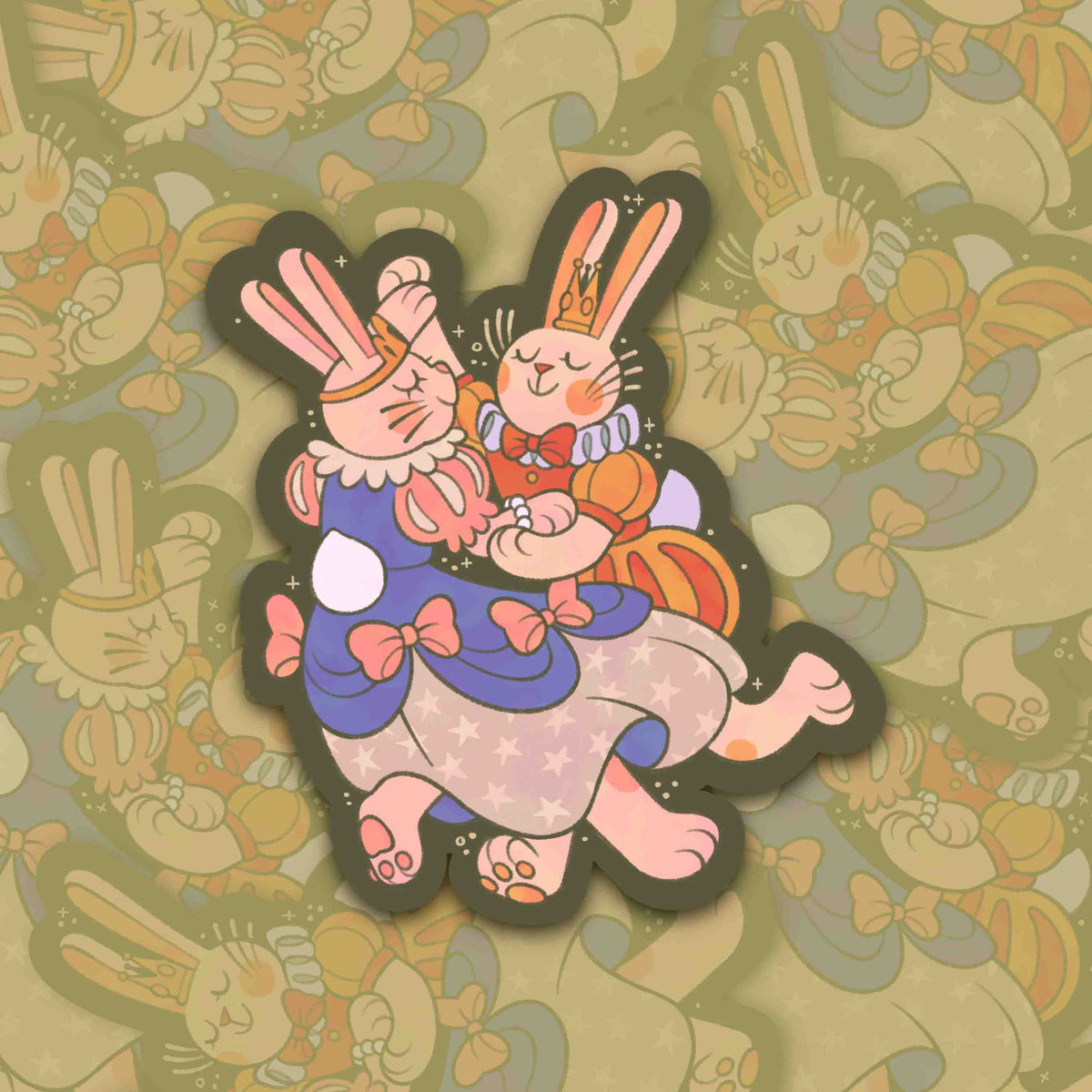 Dancing Bunnies ✿ Sticker