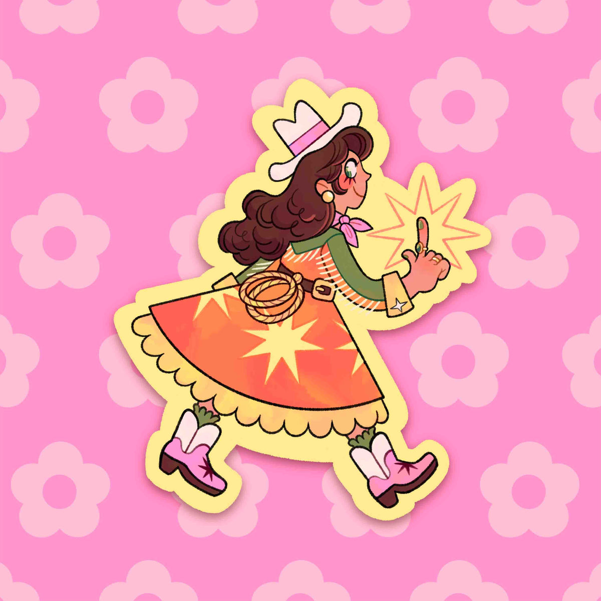 Magic Cowgirl ✿ Sticker