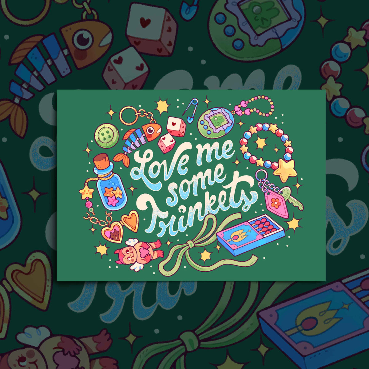 Love me some Trinkets ✿ Print