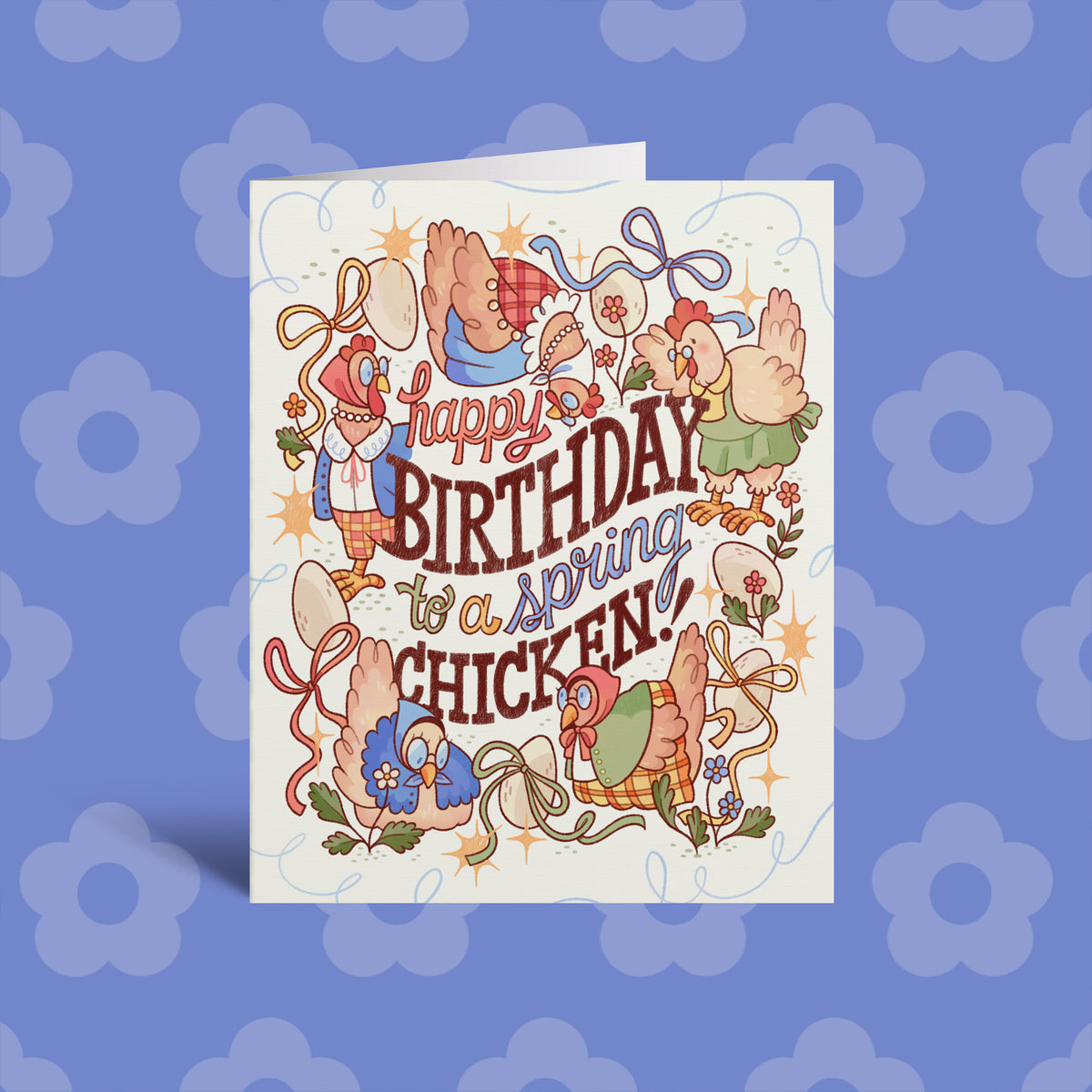 Happy Birthday, Spring Chicken! ✿ Greeting Card