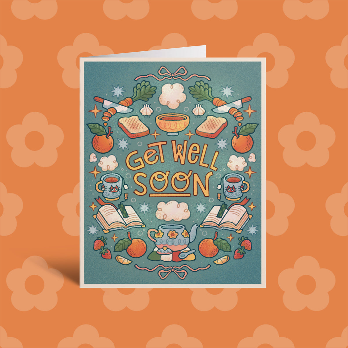 Get Well Soon ✿ Greeting Card