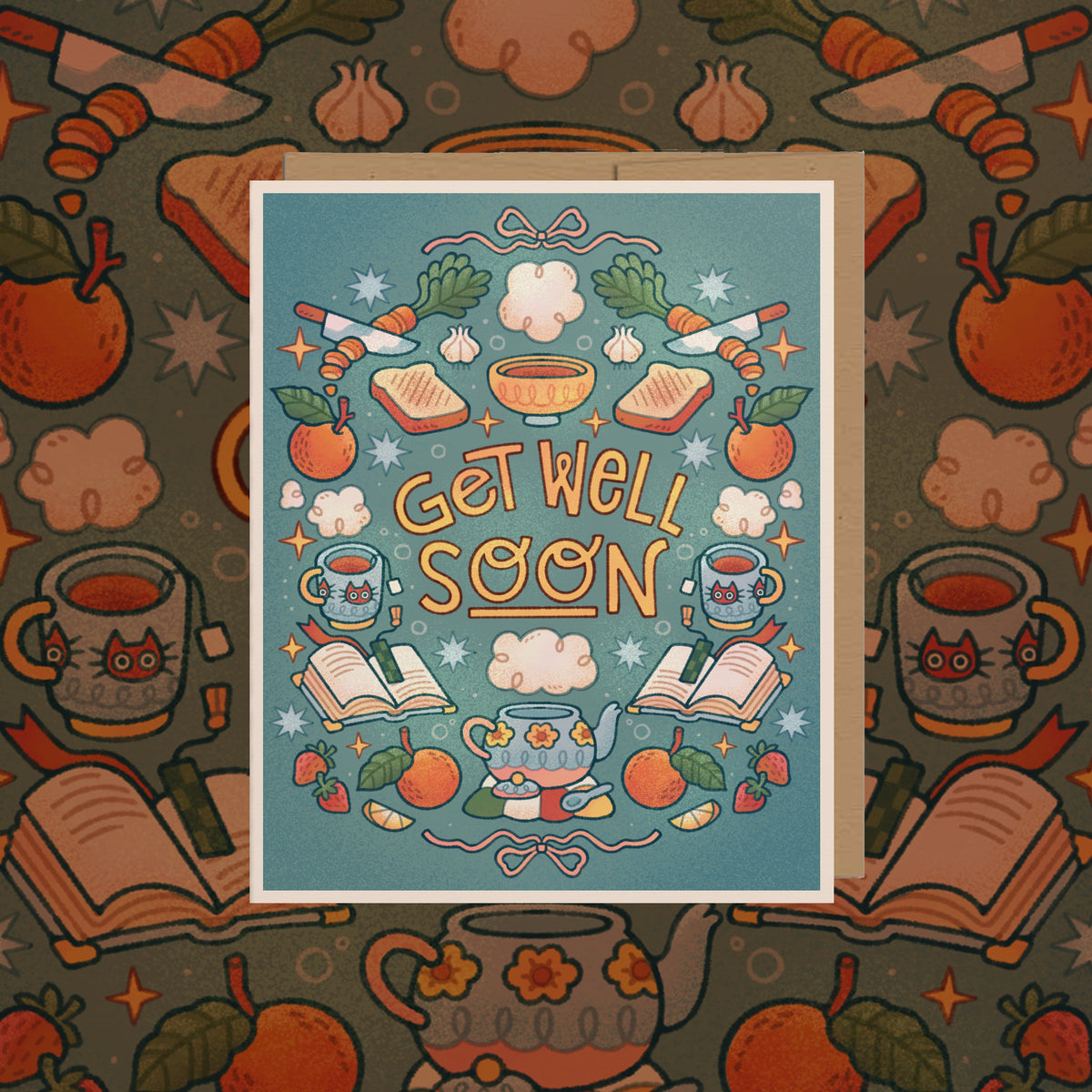 Get Well Soon ✿ Greeting Card