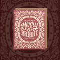 Red Merry & Bright ✿ Greeting Card